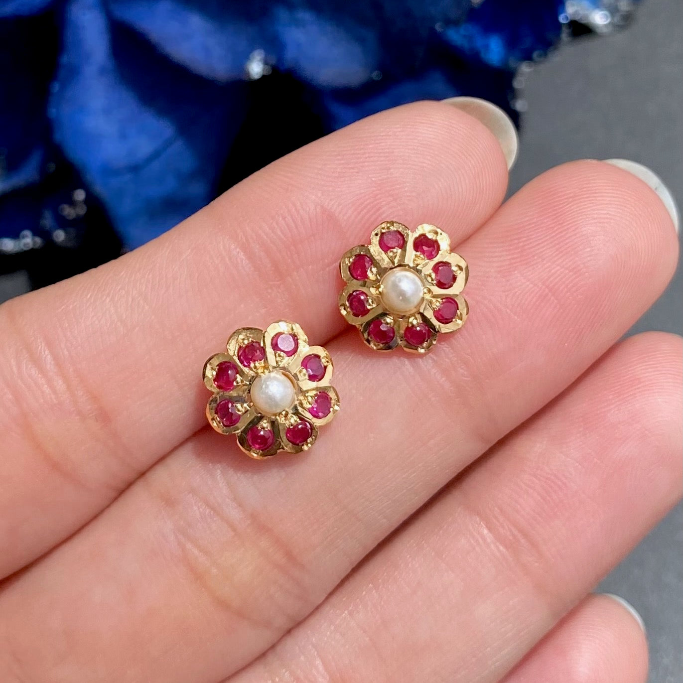 cute floral earrings for girls