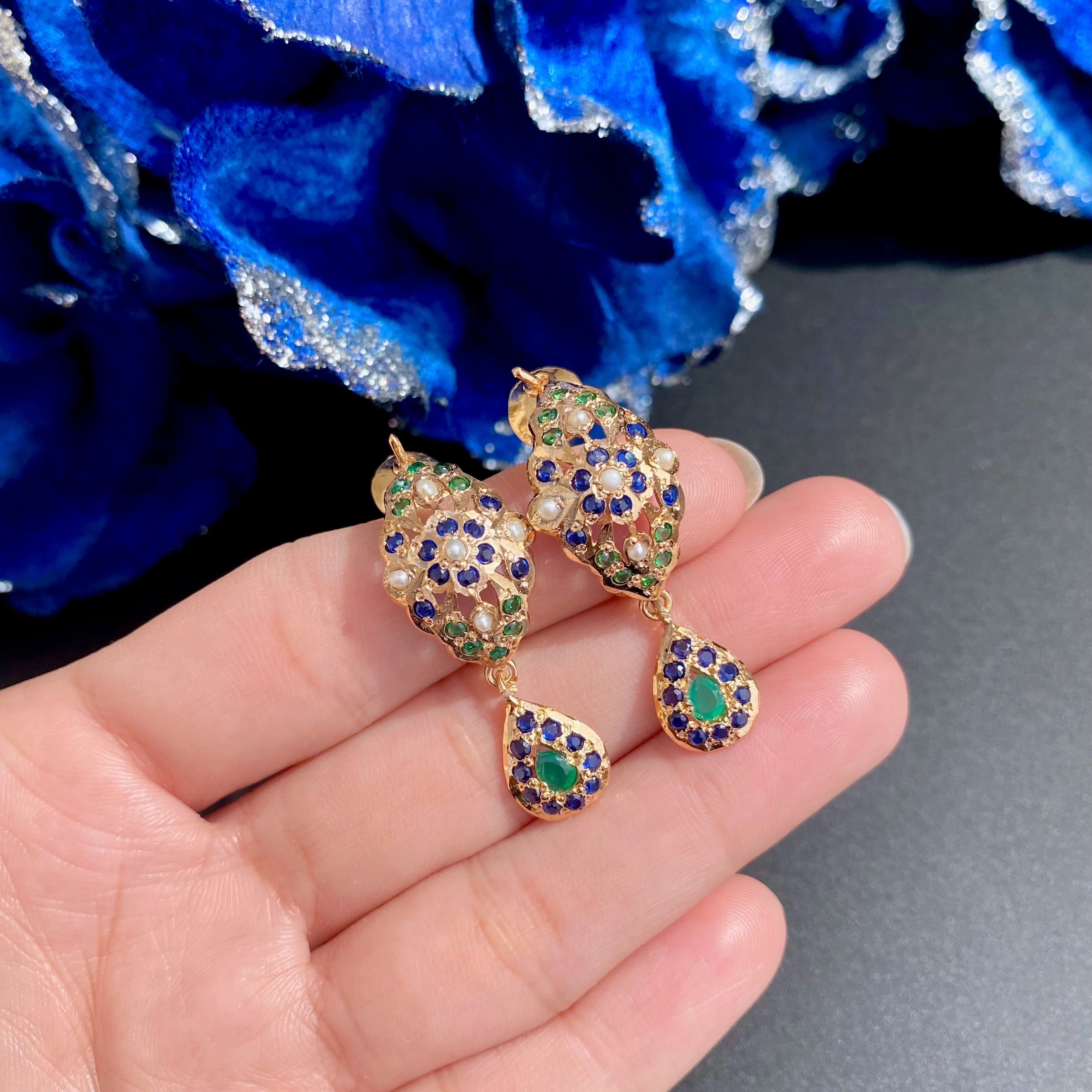 wire hook earrings silver indian