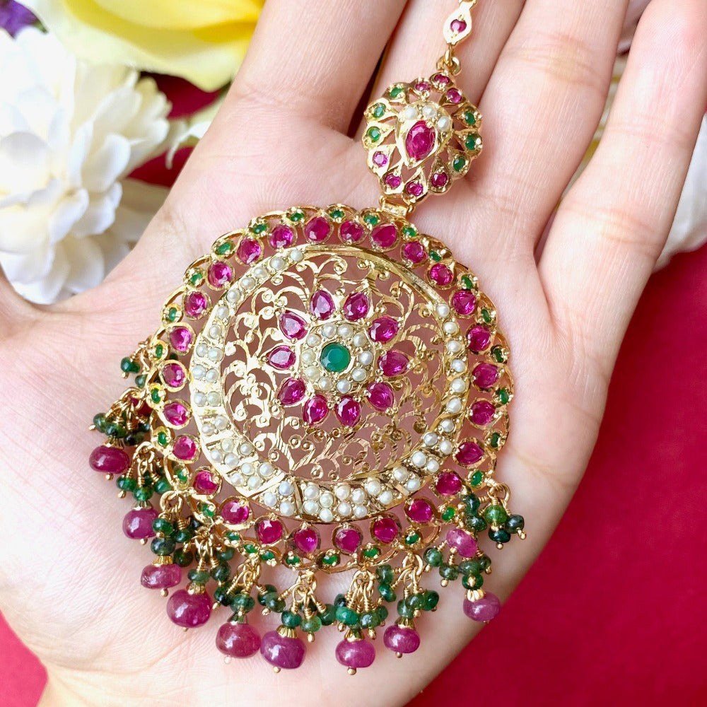 bridal indian maang tikka for women