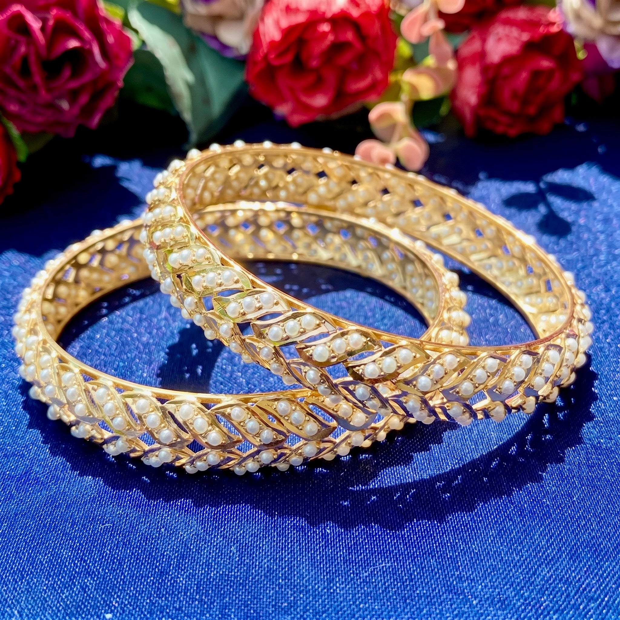 traditional punjabi jadau bangles