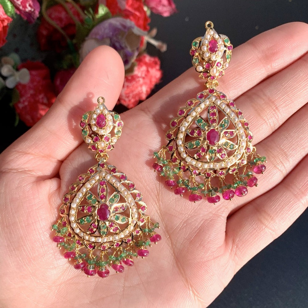 tanishq joroa earrings