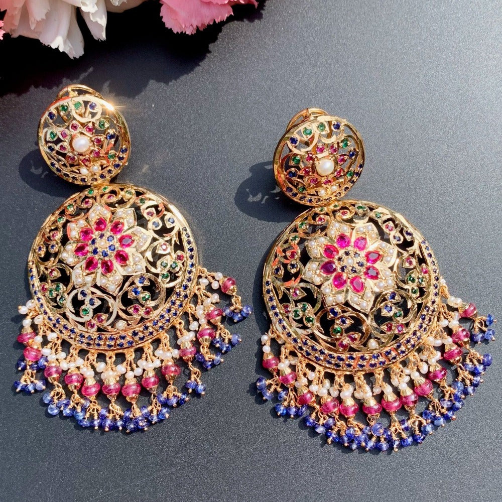karachi earrings designs gold plated silver