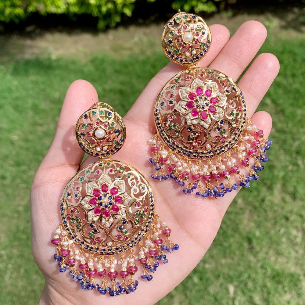 Punjabi earrings design