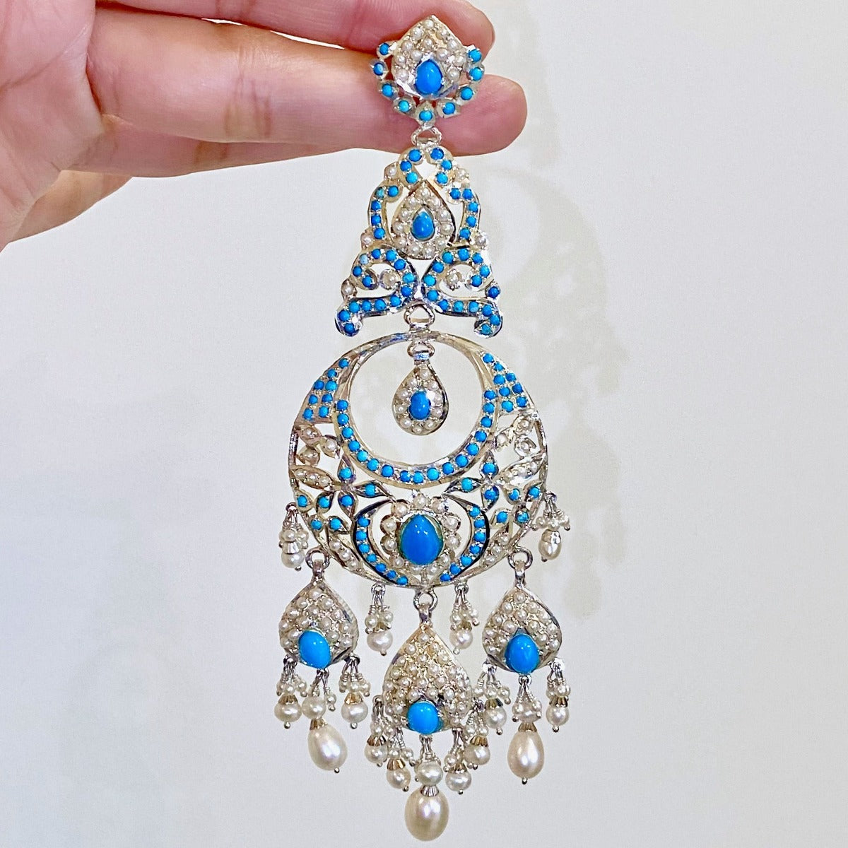 bohemian Bollywood silver jewelry