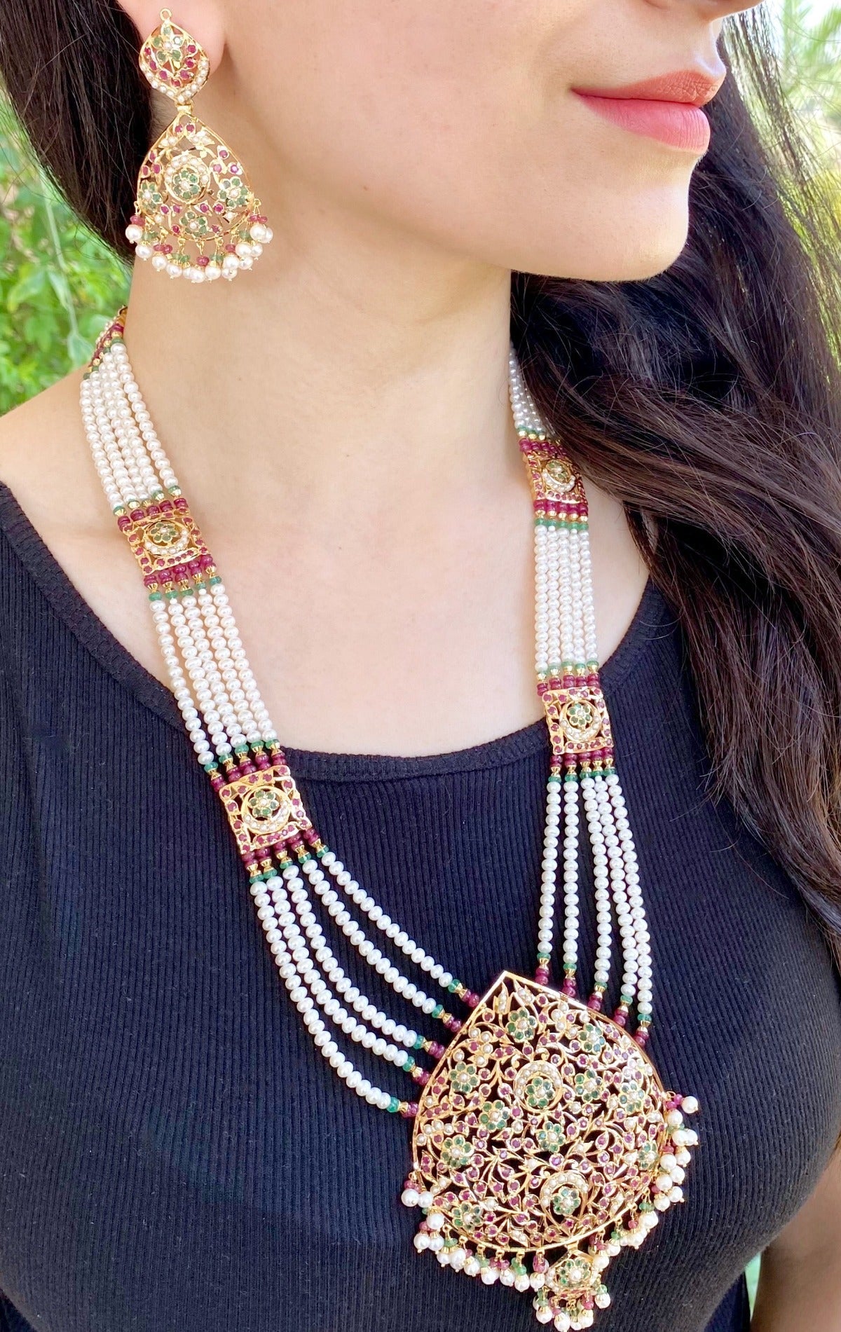 bridal wear bengali rani haar