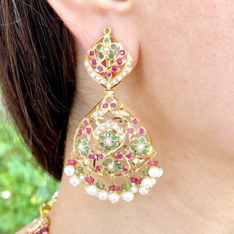 bengali joroa gold earrings