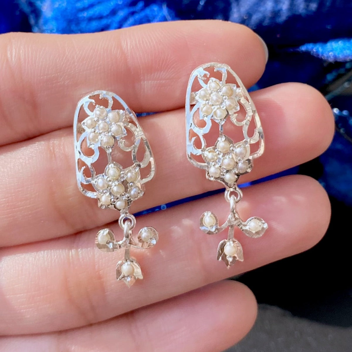Edwardian Victorian Inspired Jewelry | Indian Earrings