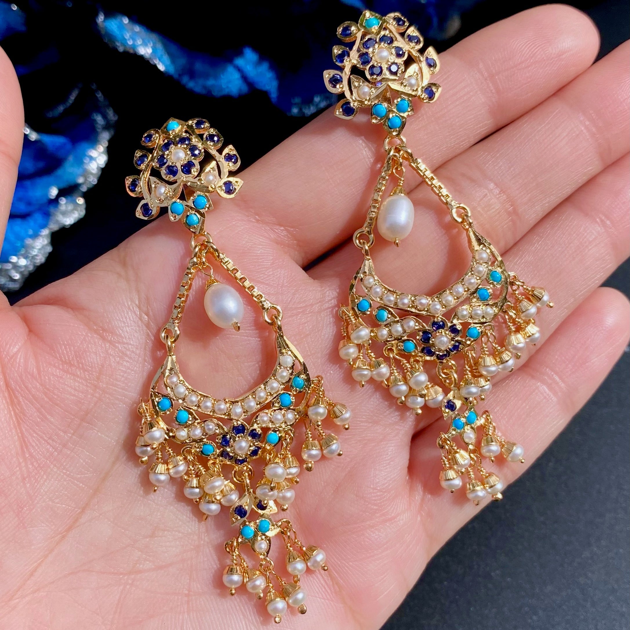 Cute Earrings for Girls | Gold Plated on Silver Base  ER 632