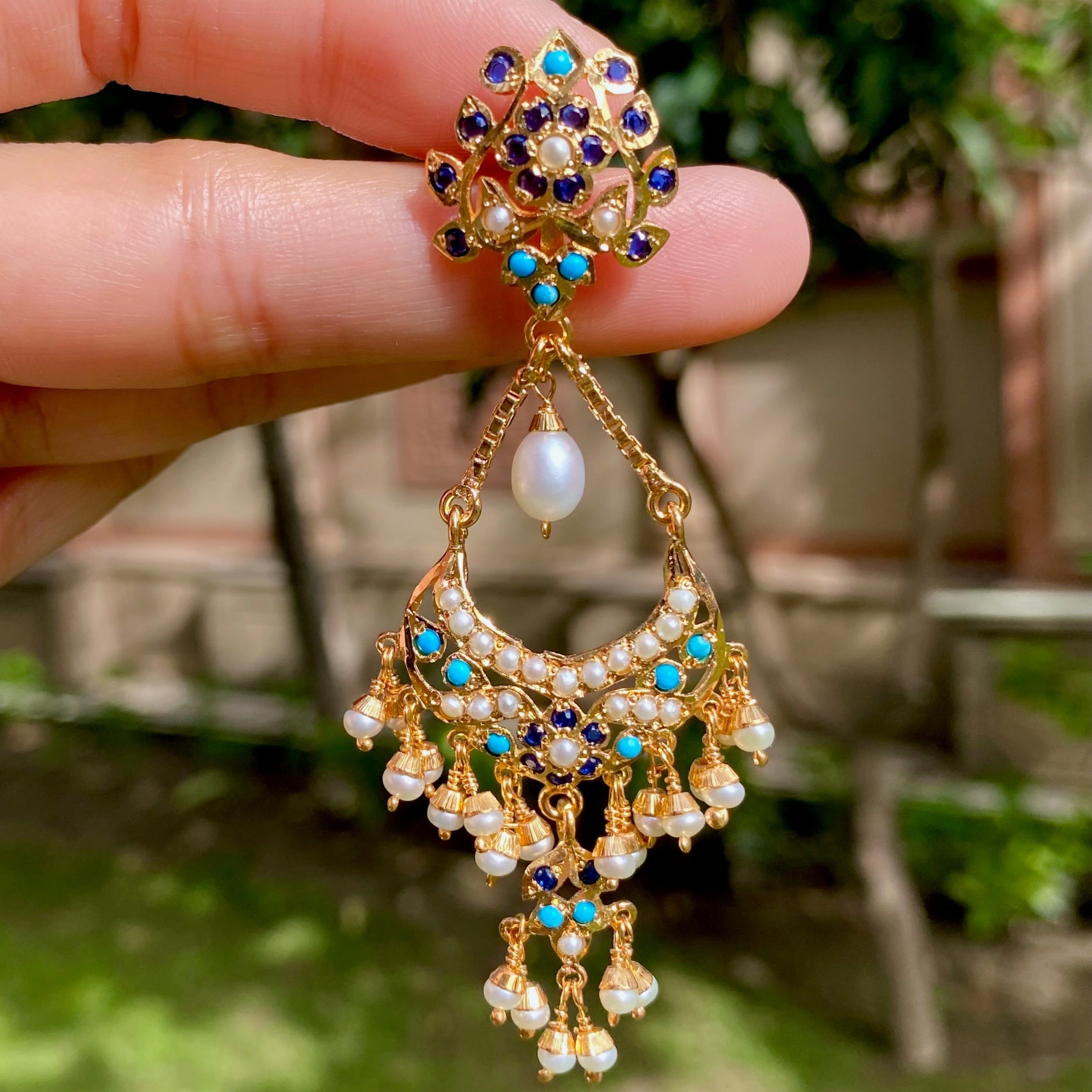 Cute Earrings for Girls | Gold Plated on Silver Base  ER 632
