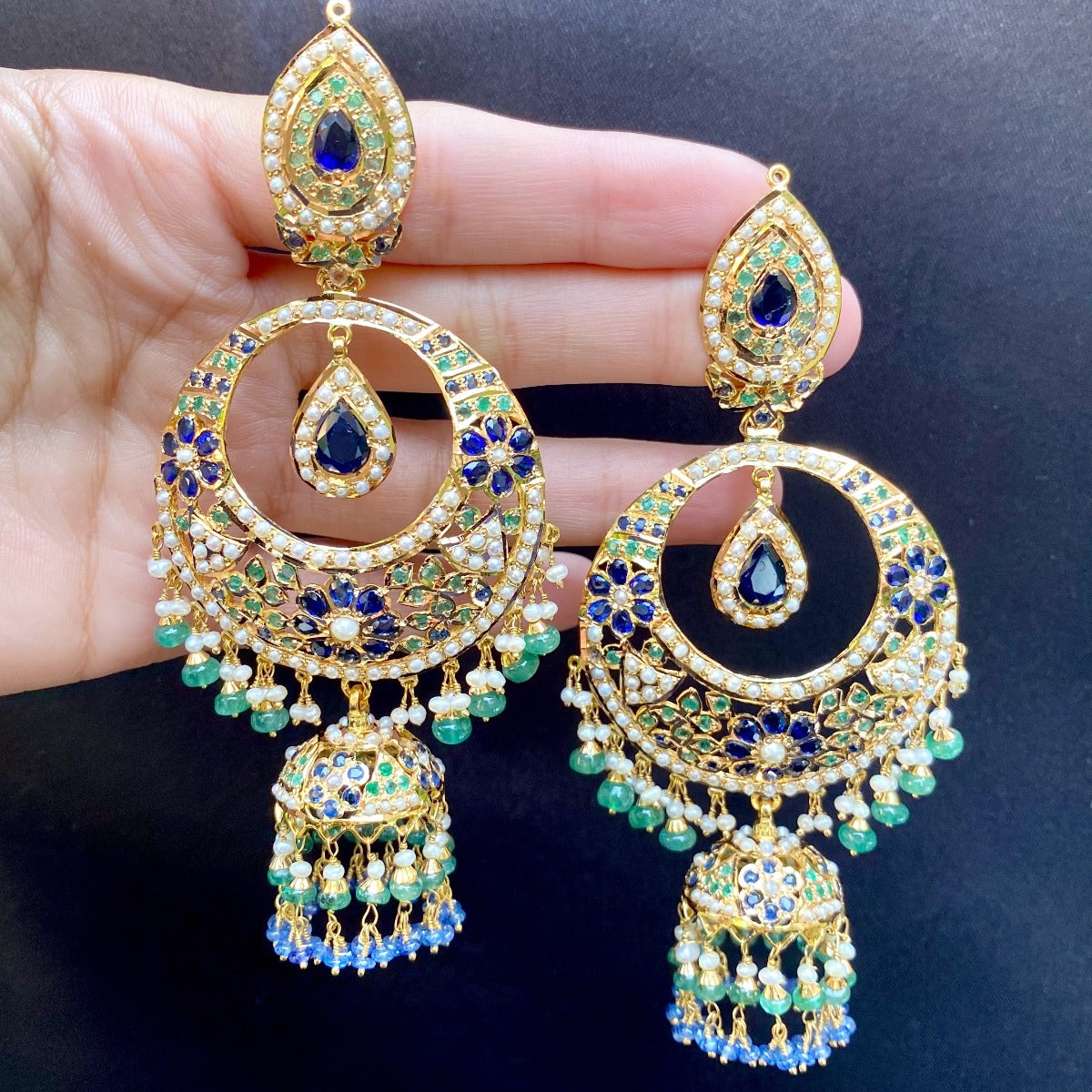 Indian jhumka