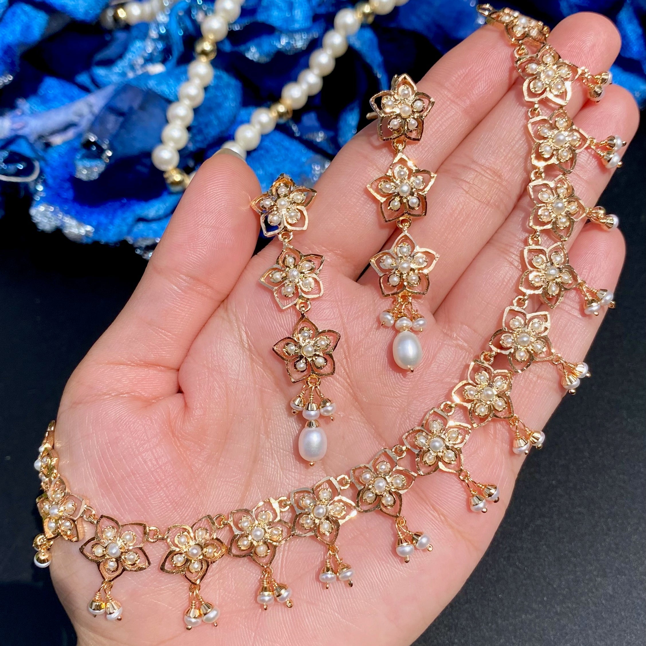 indian pearl jewelry
