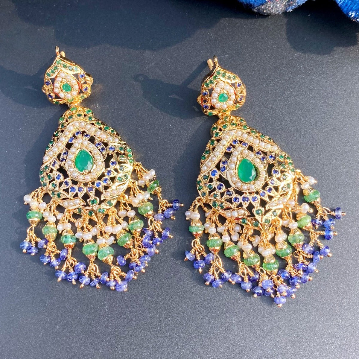 gold plated earrings