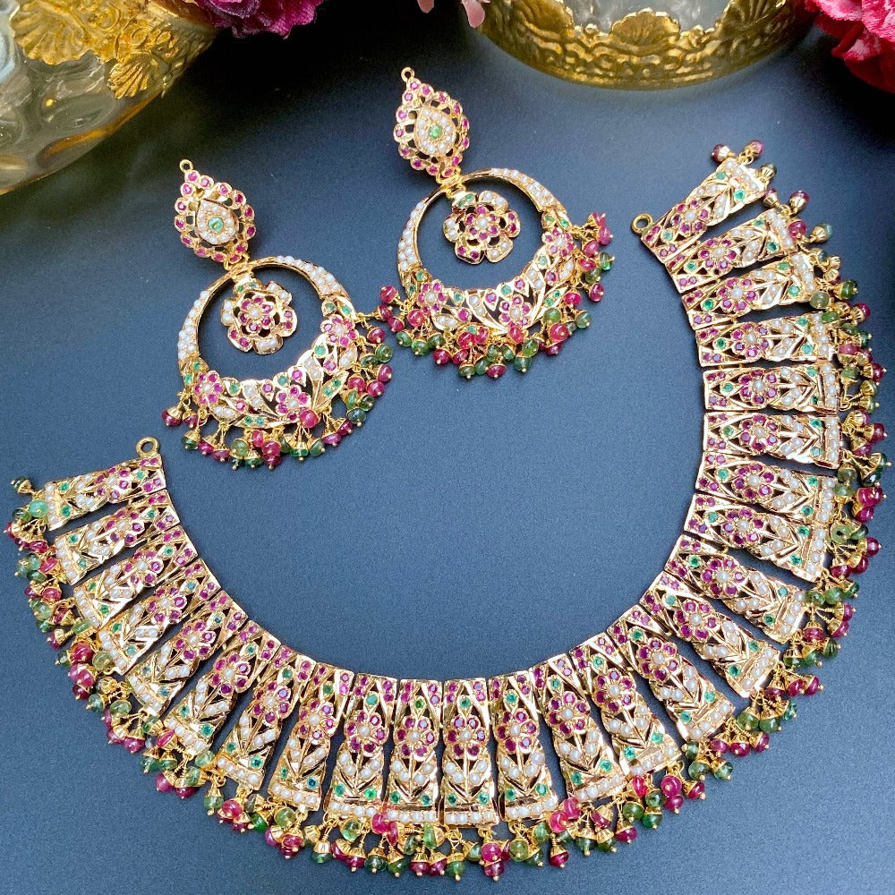 bengali bridal necklace set
