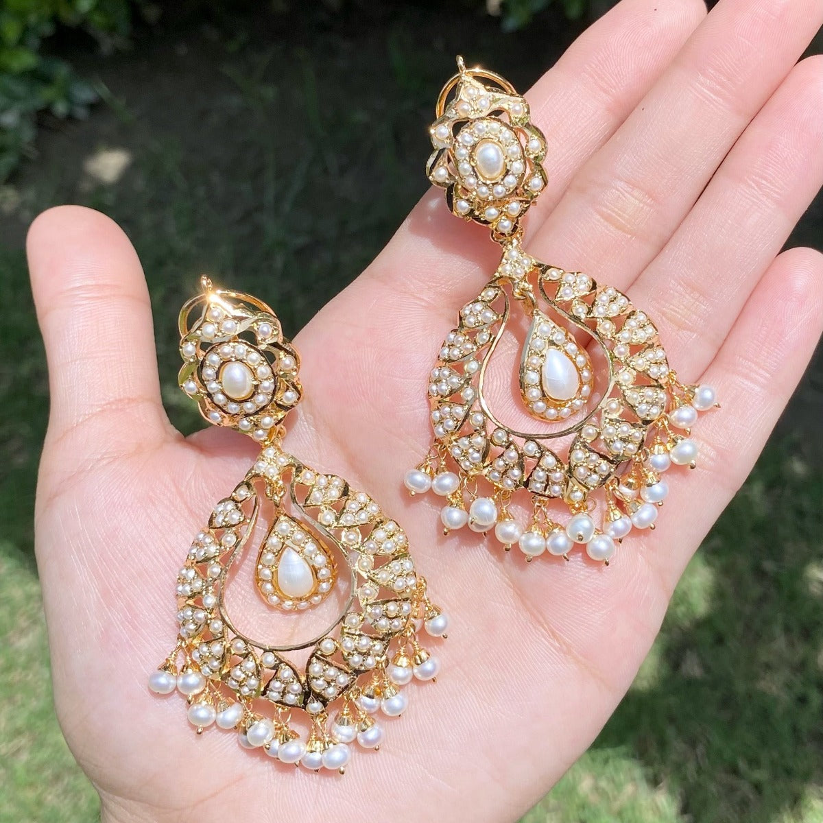 kundan earrings under 10000