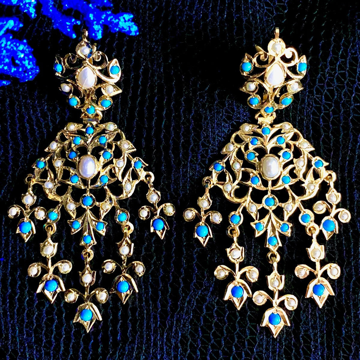 gold plated earrings online with price