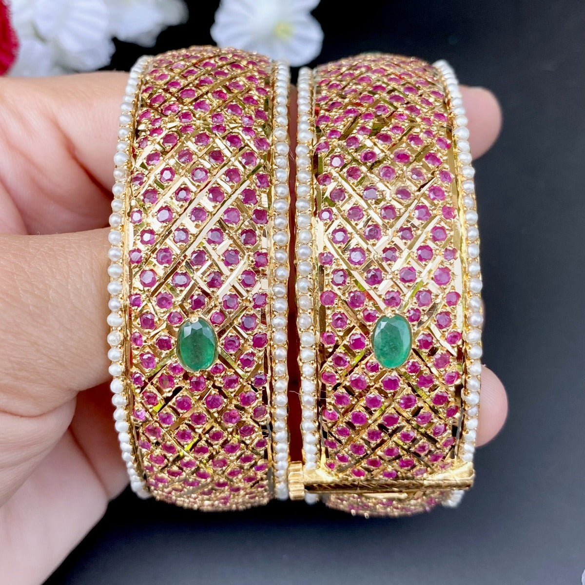 fine bengali joroa jewelry in 22k gold