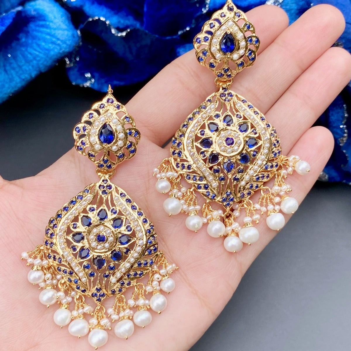 gold plated earrings