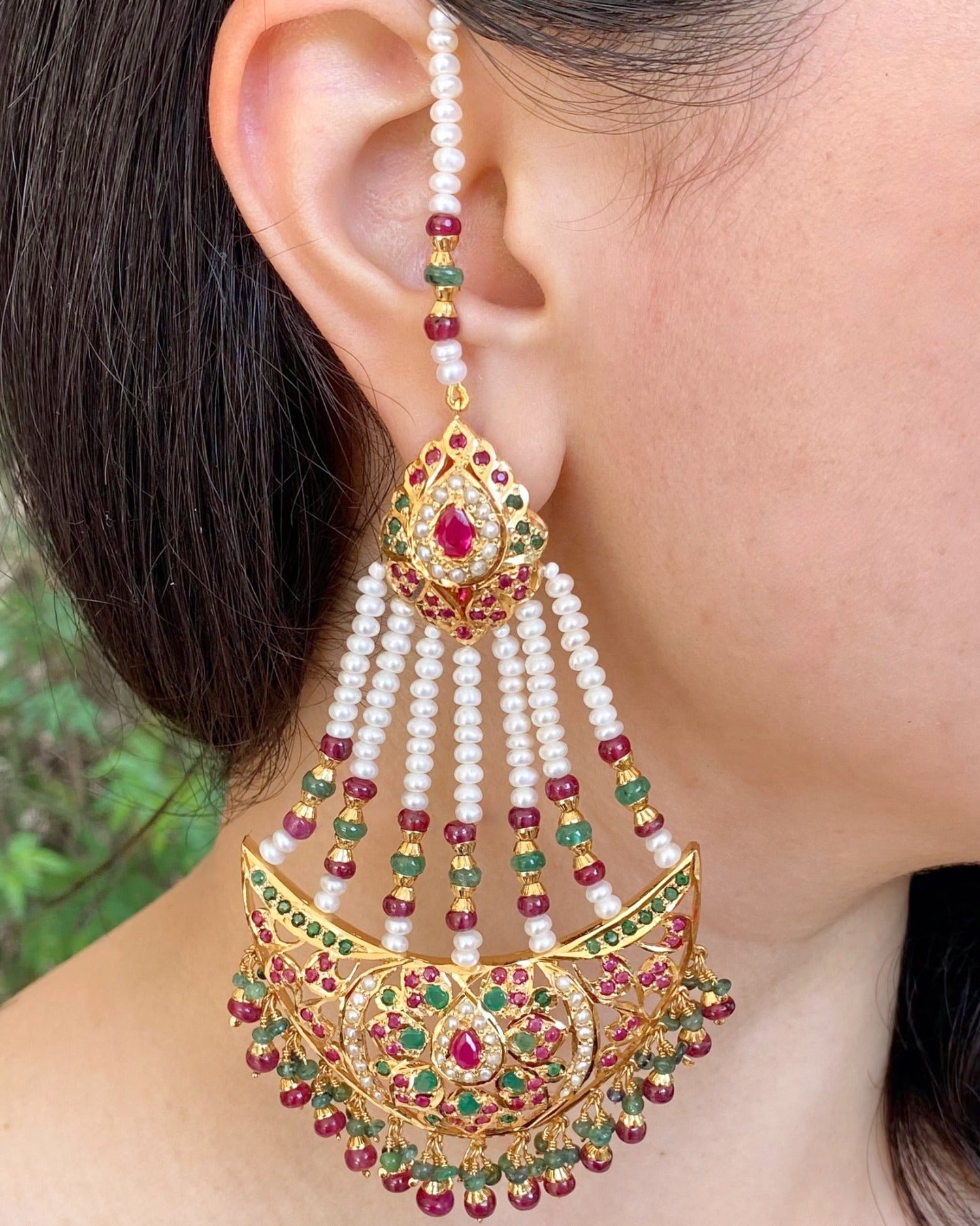 Bollywood earrings