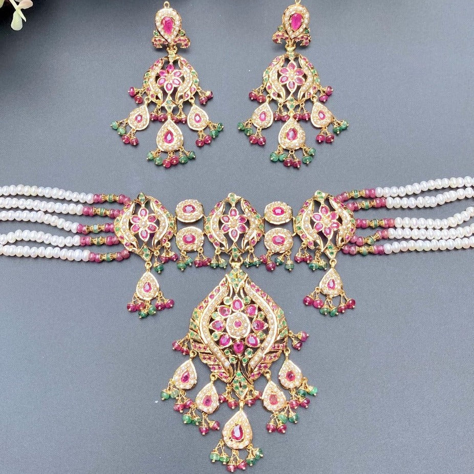 Gold Necklace Designs for Women under 4 lakhs