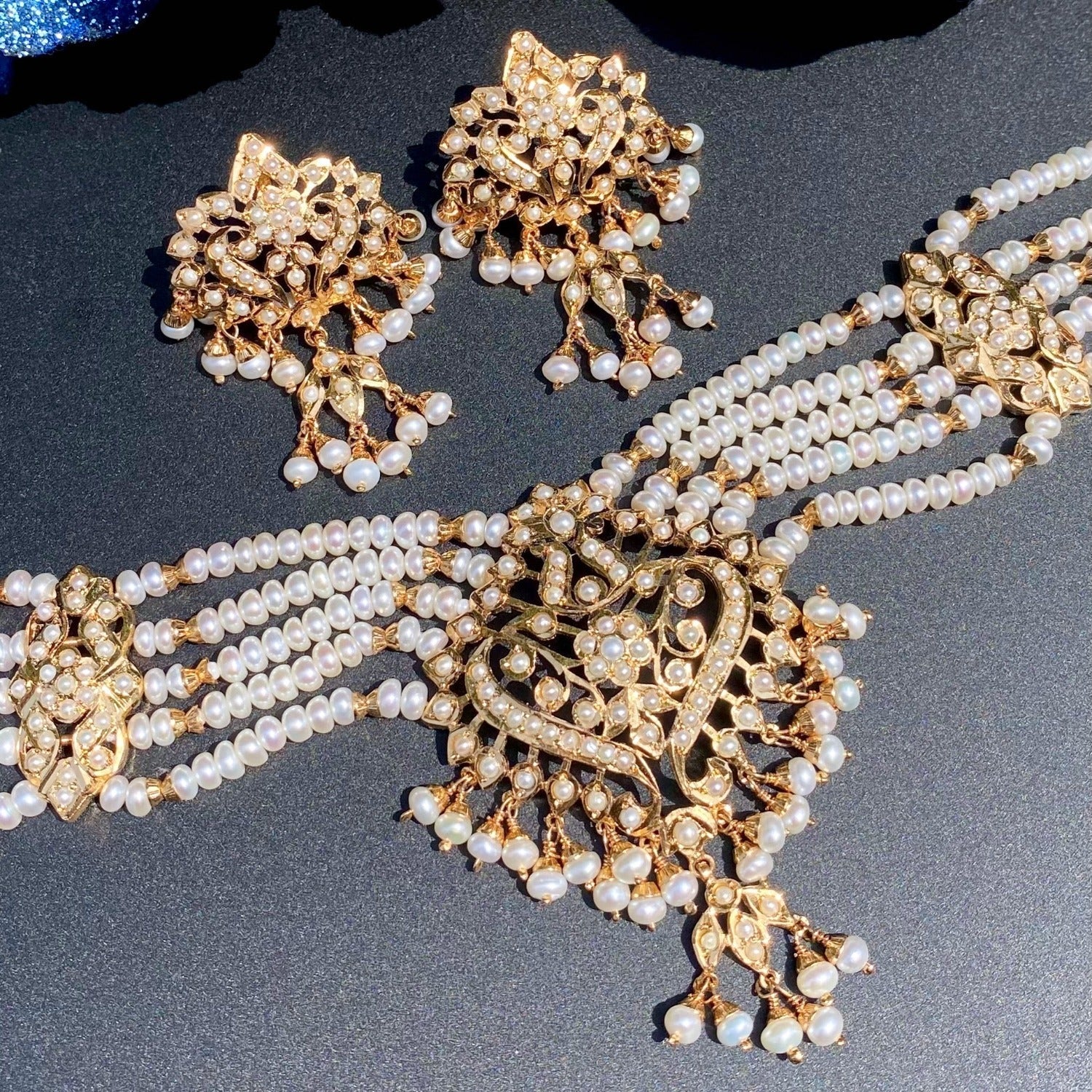 mughal Pearl choker