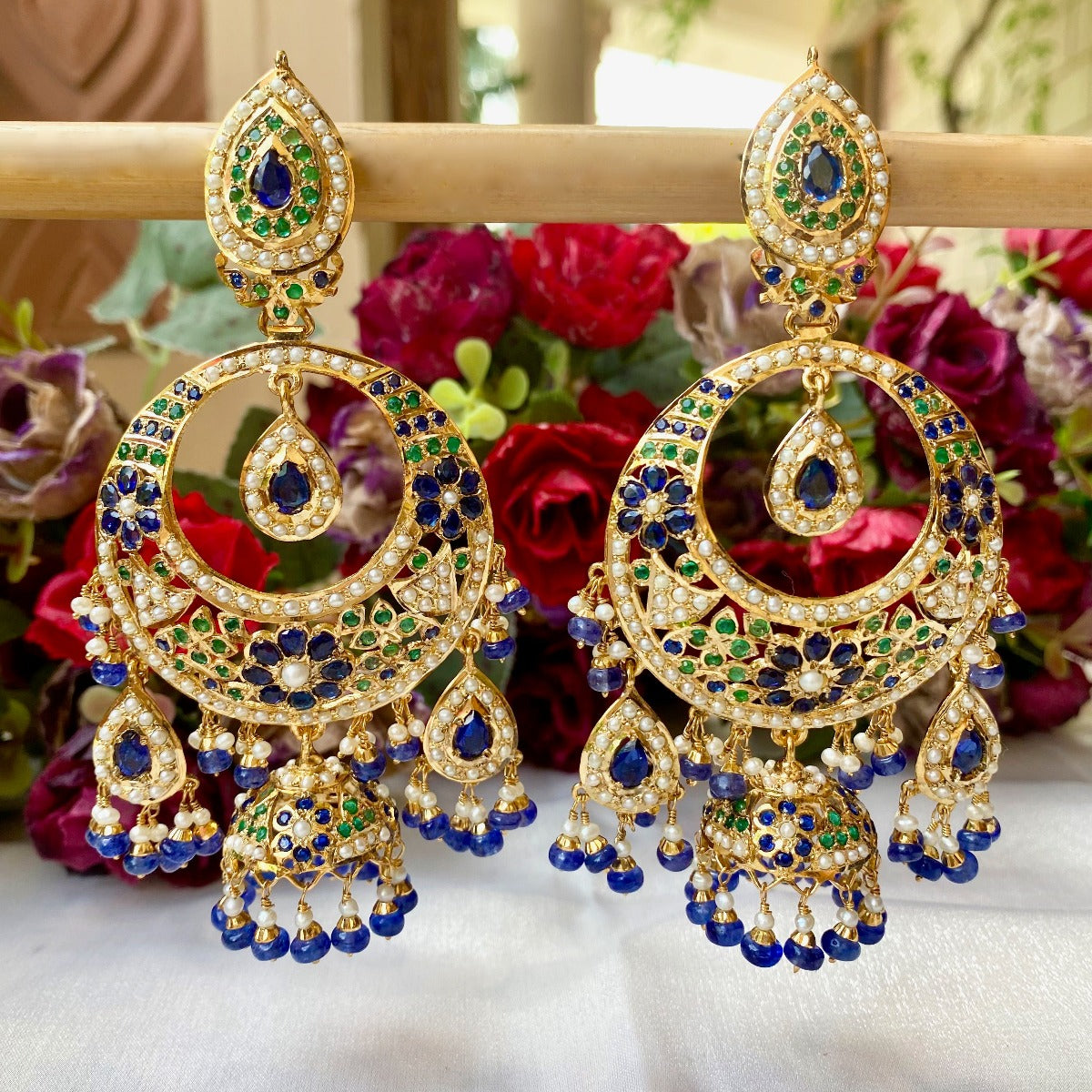 lahori jadau jhumka