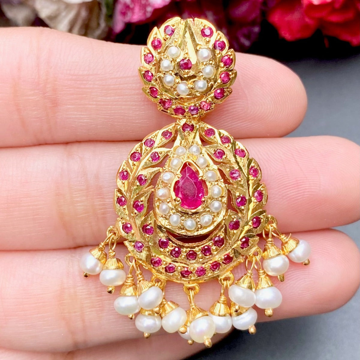 pakistani earrings designs