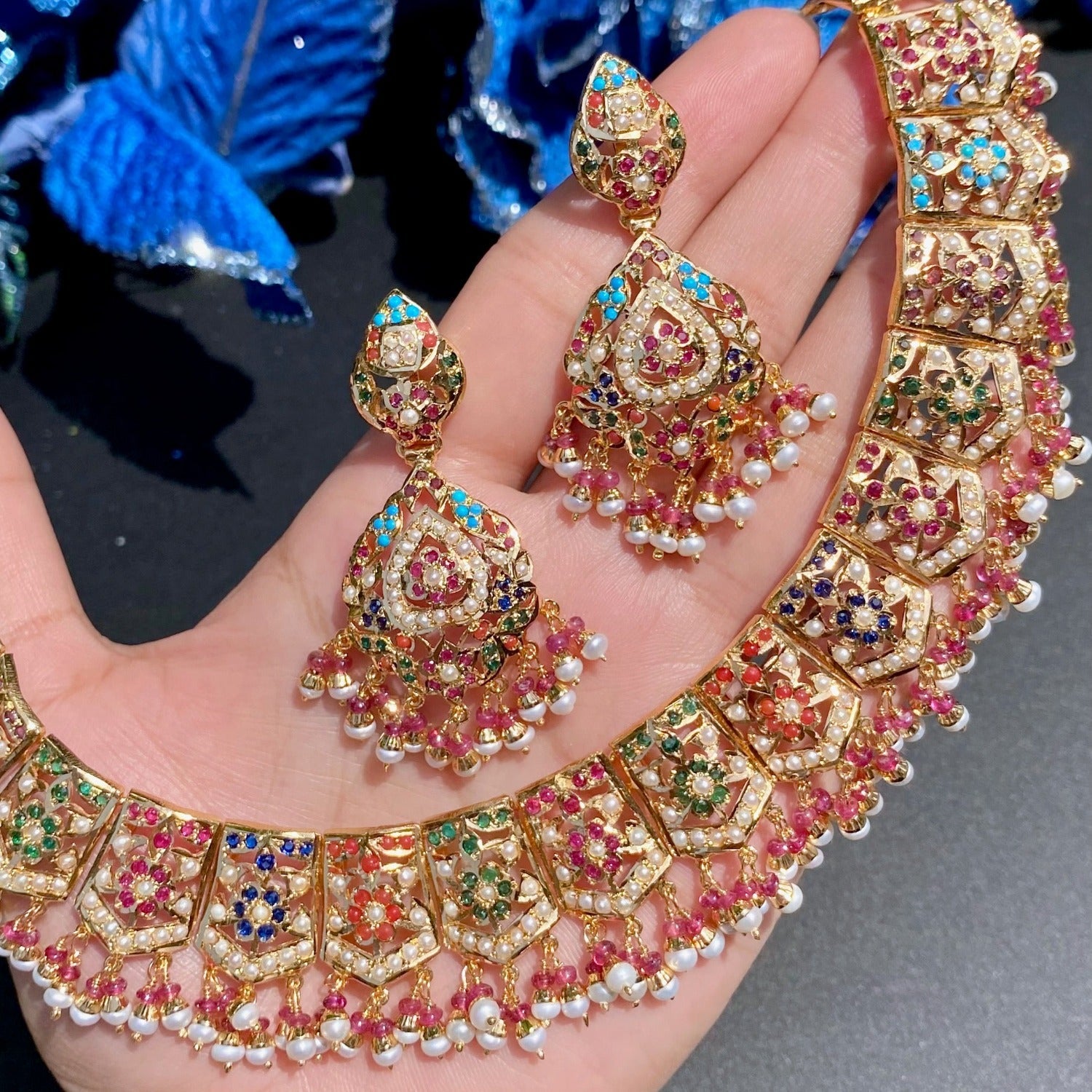 indian nauratan jewellery