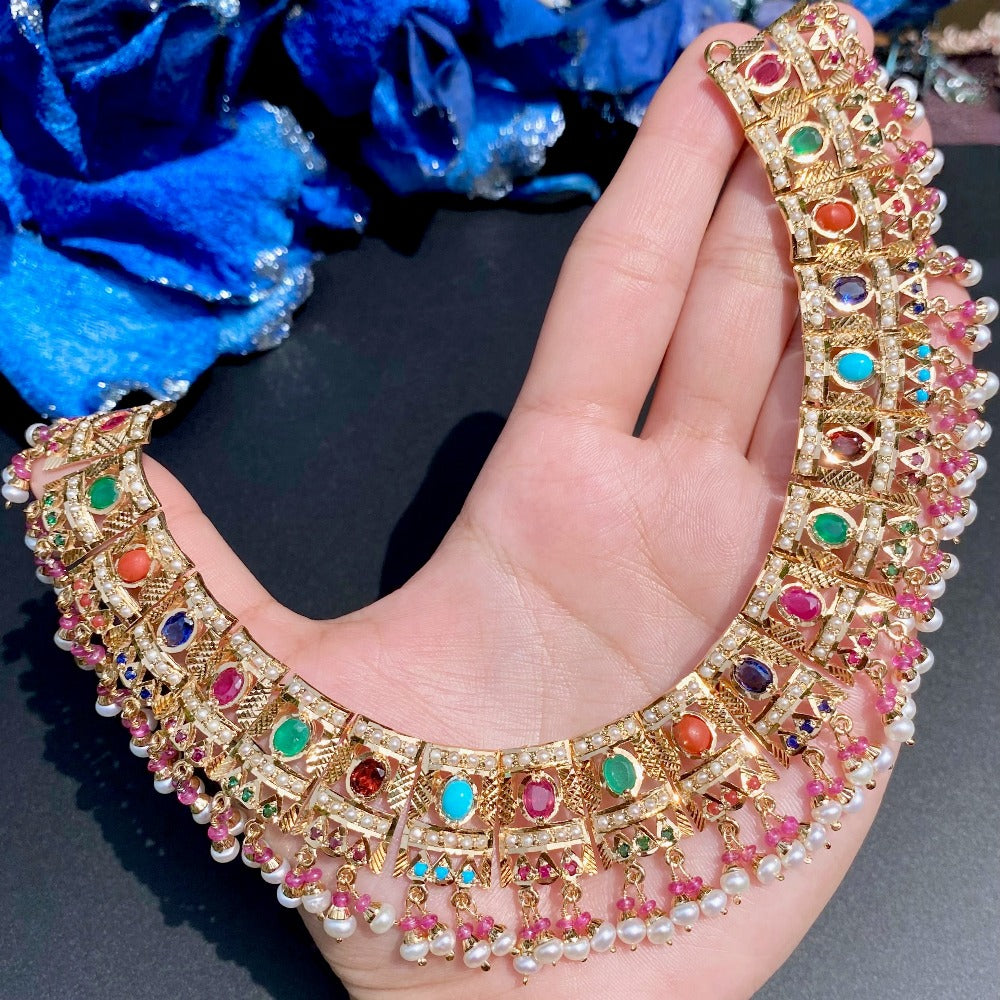 pakistani nauratan jewellery