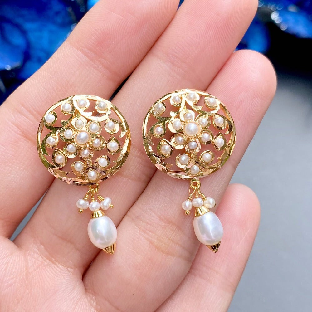 joroa gold tops in pearls