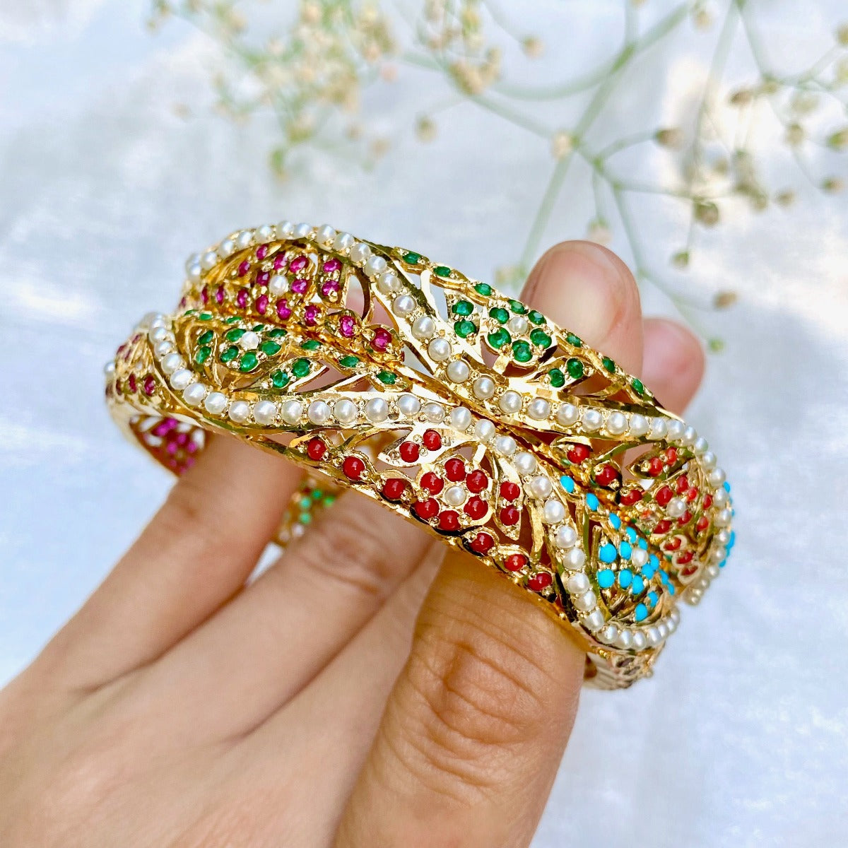 pakistani navrattan bangles