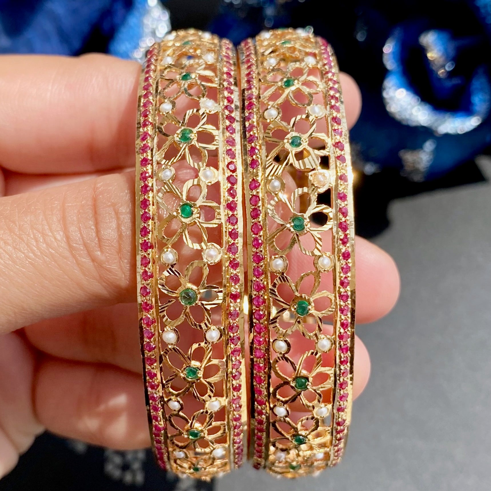 womens bangles contemporary jadau design