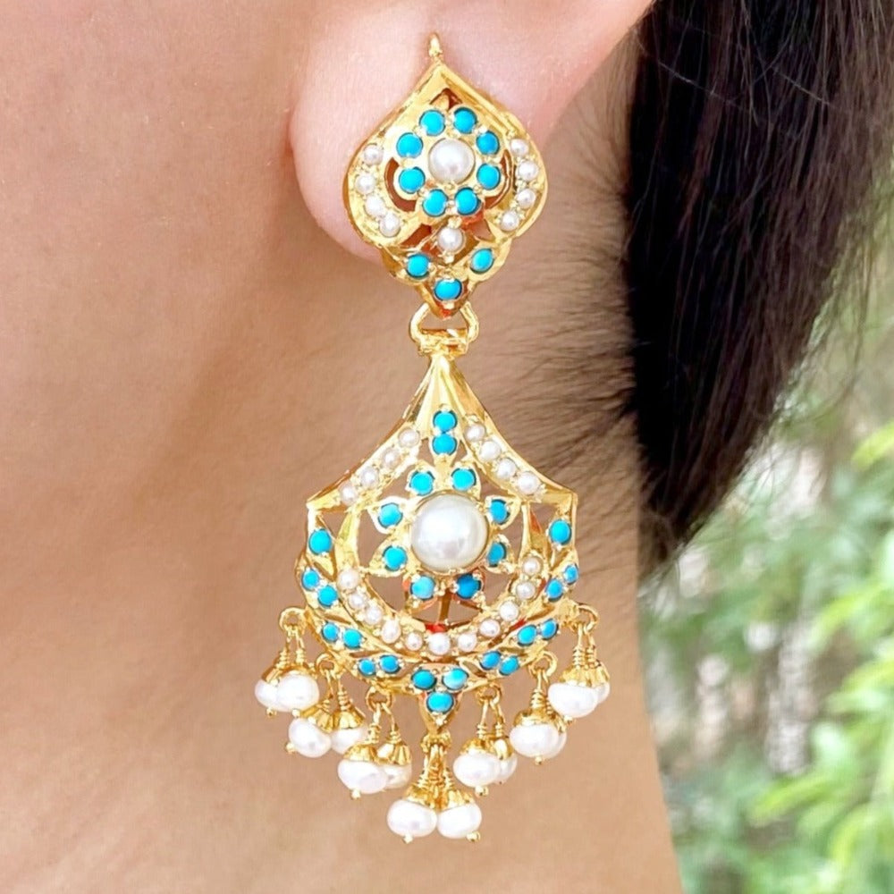 turquoise earrings