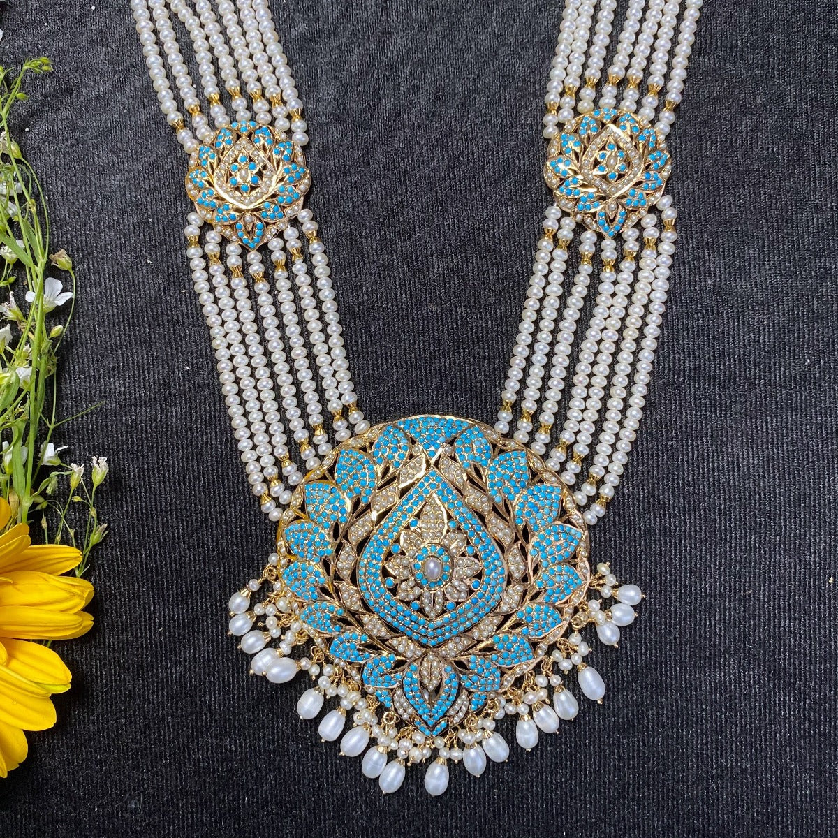 traditional rani haar necklace