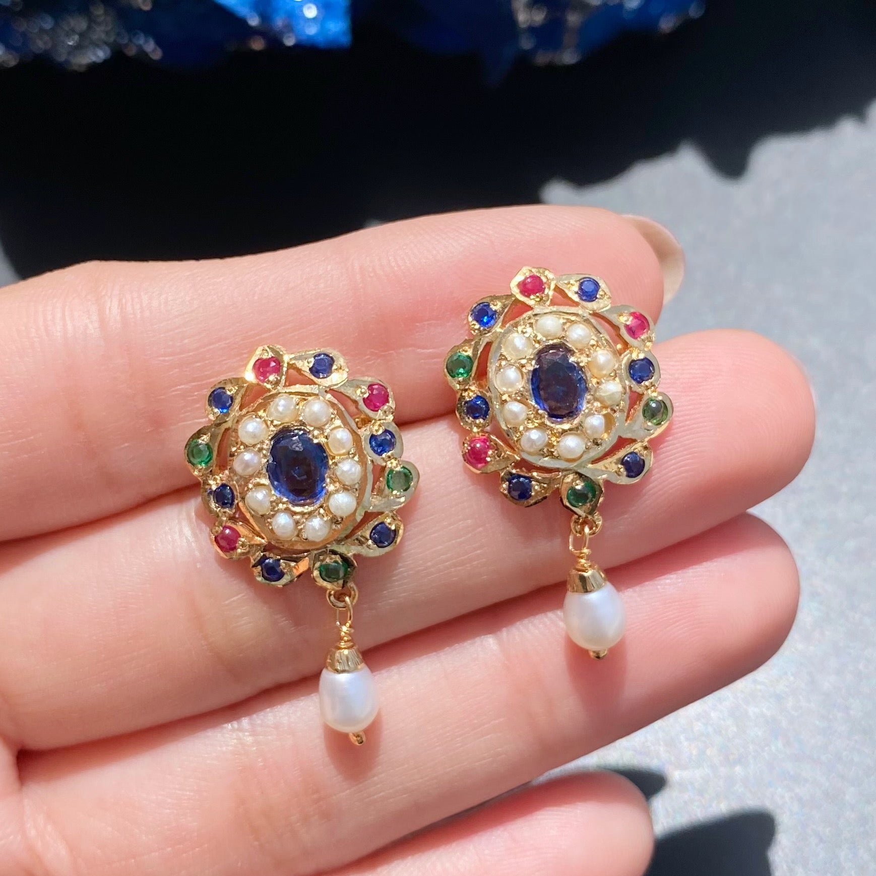 silver stud earrings for women