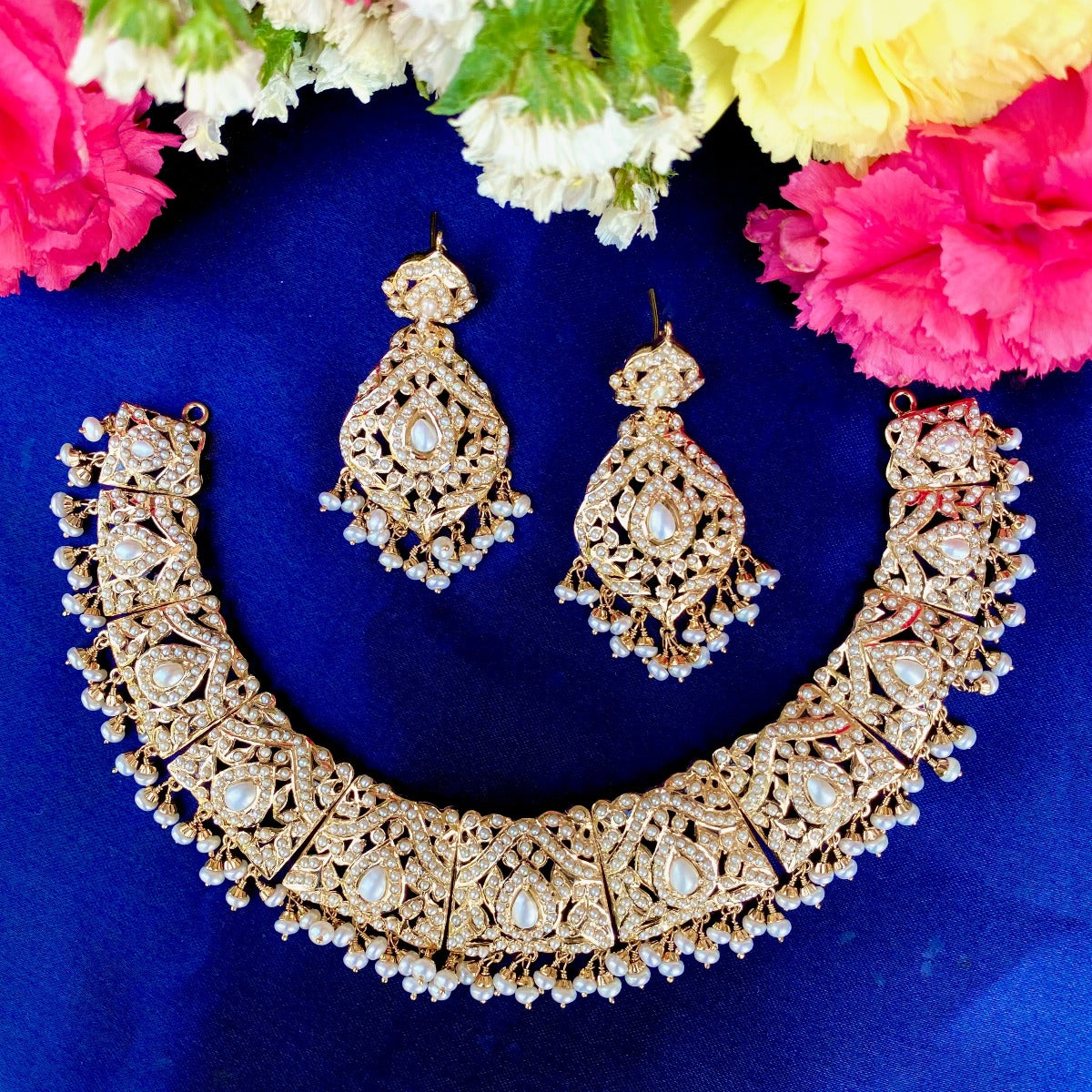 real pearl Hyderabadi jewellery in usa