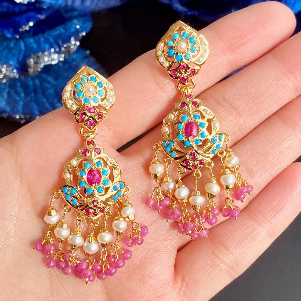 gold plated earrings