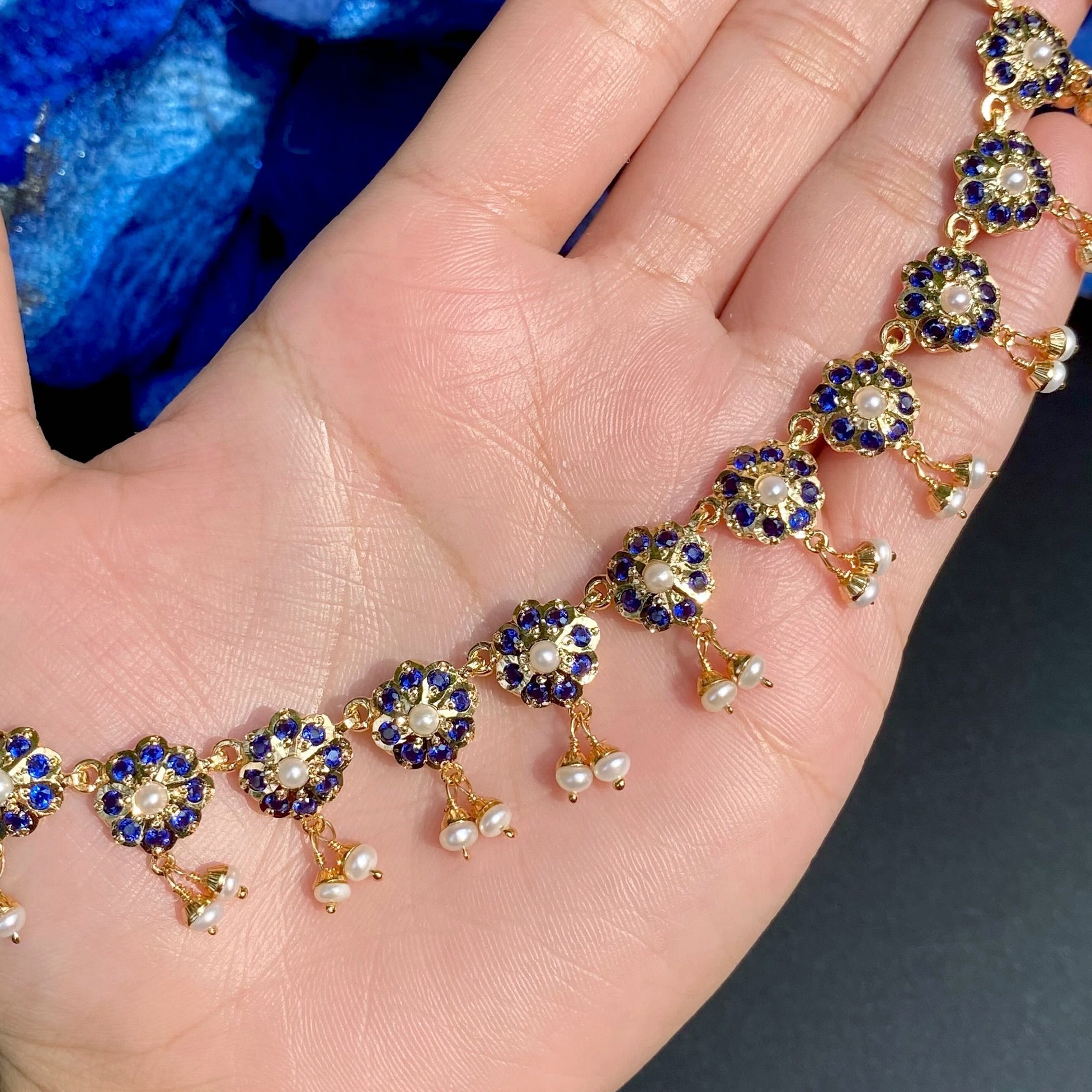 delicate necklace Hyderabadi