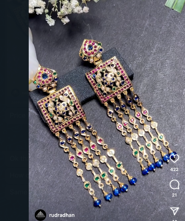 dubai earrings