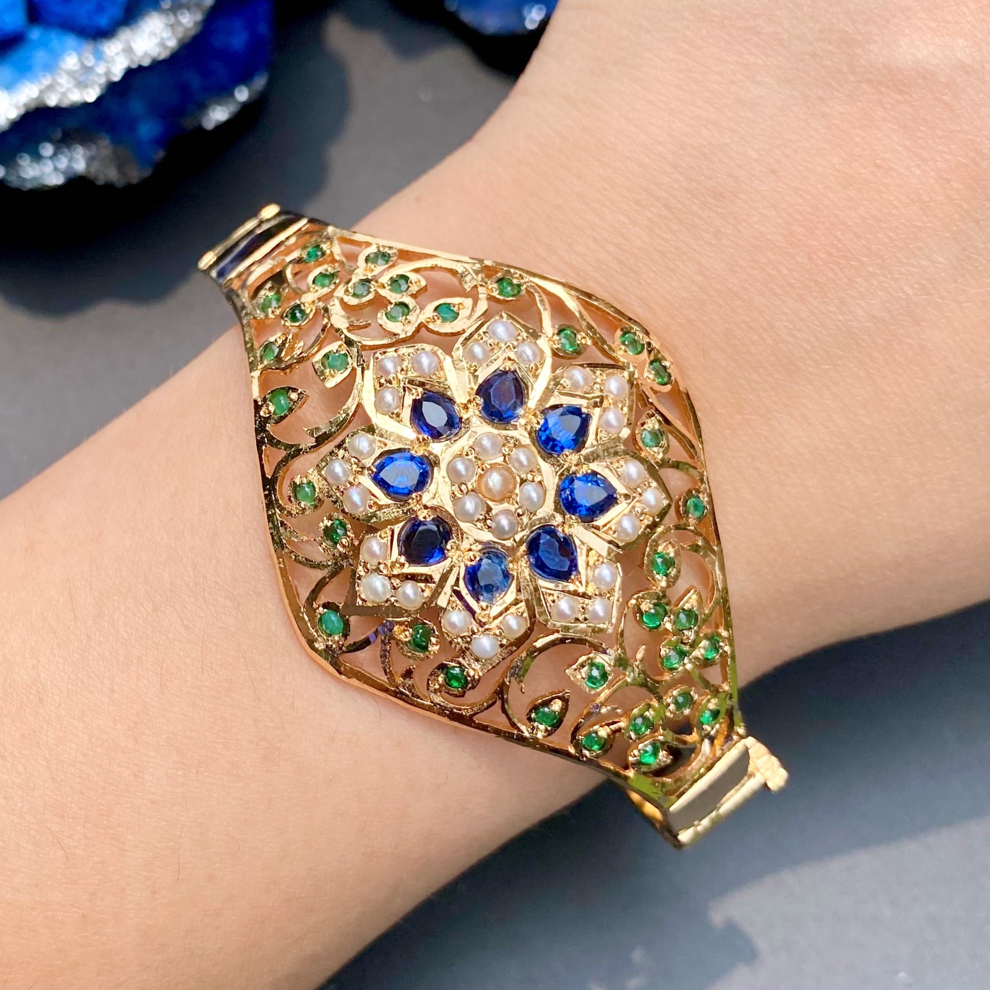 fusion jadau bracelet for women