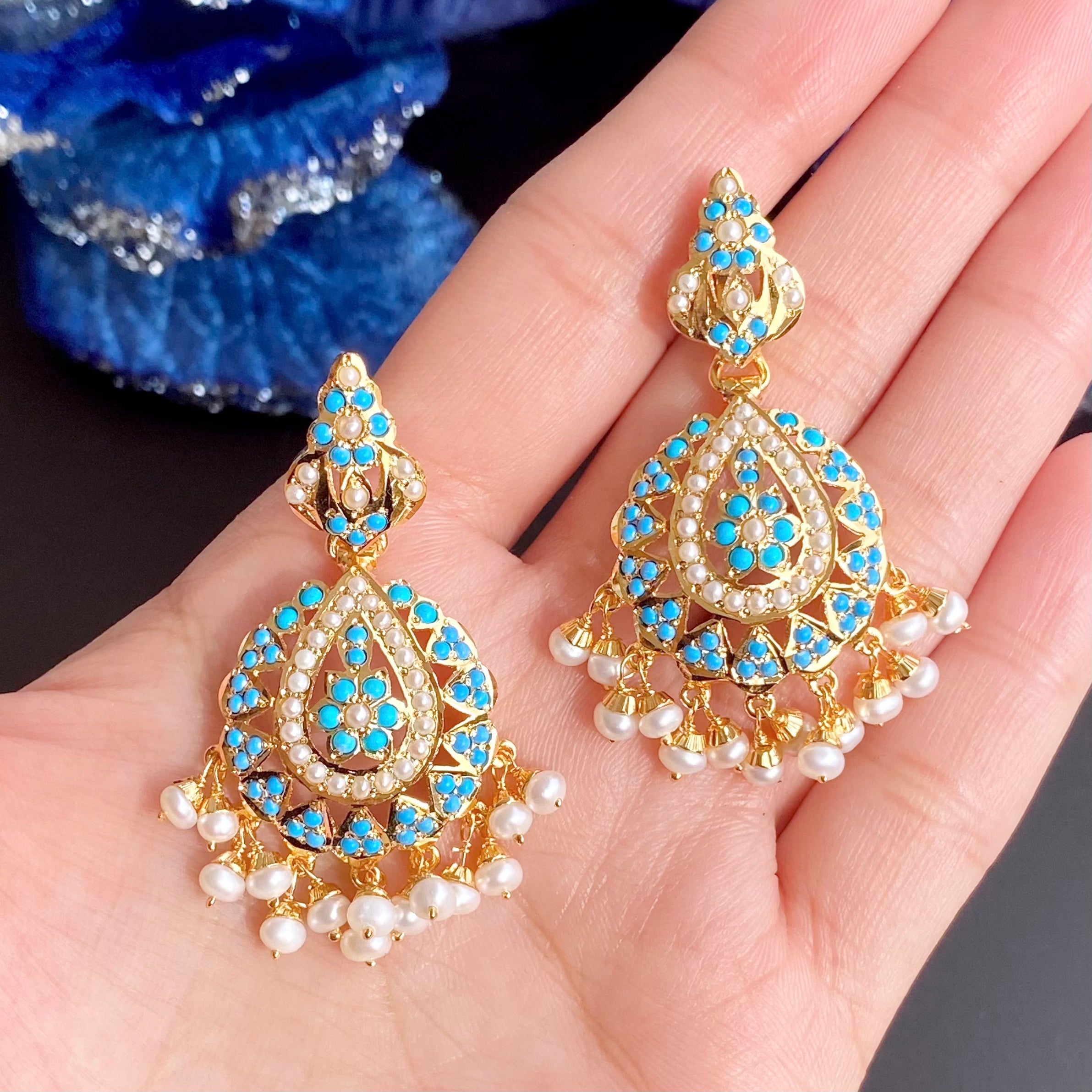 turquoise earrings