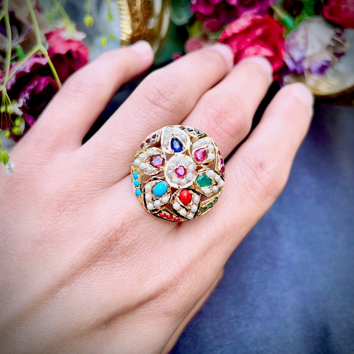 malabar gold navaratna ring