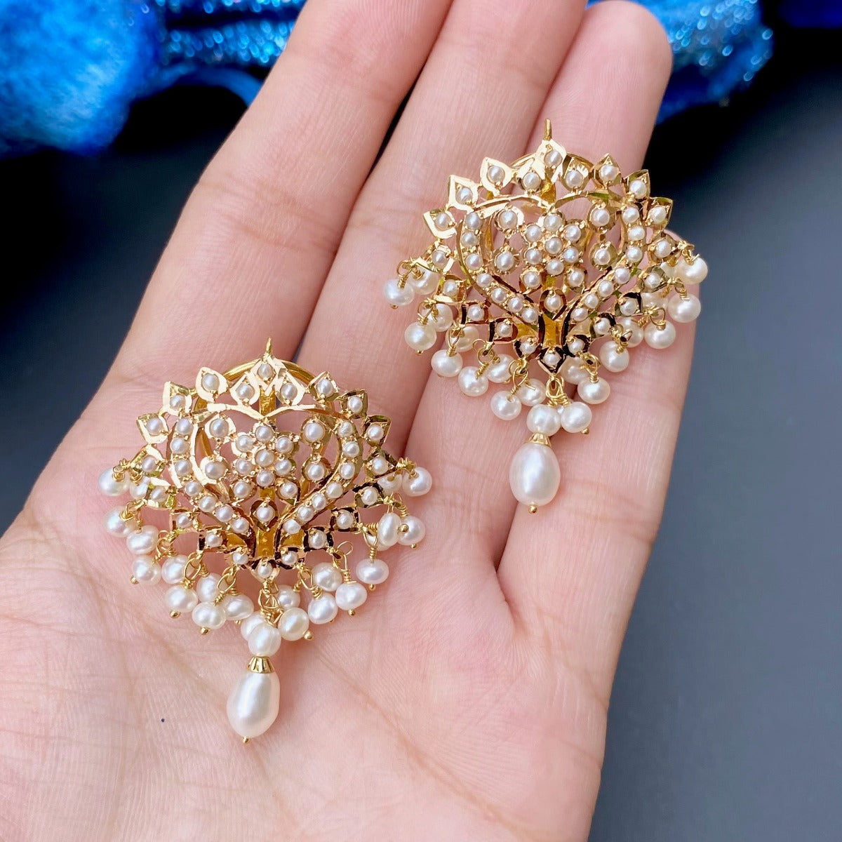 pearl earrings for women online