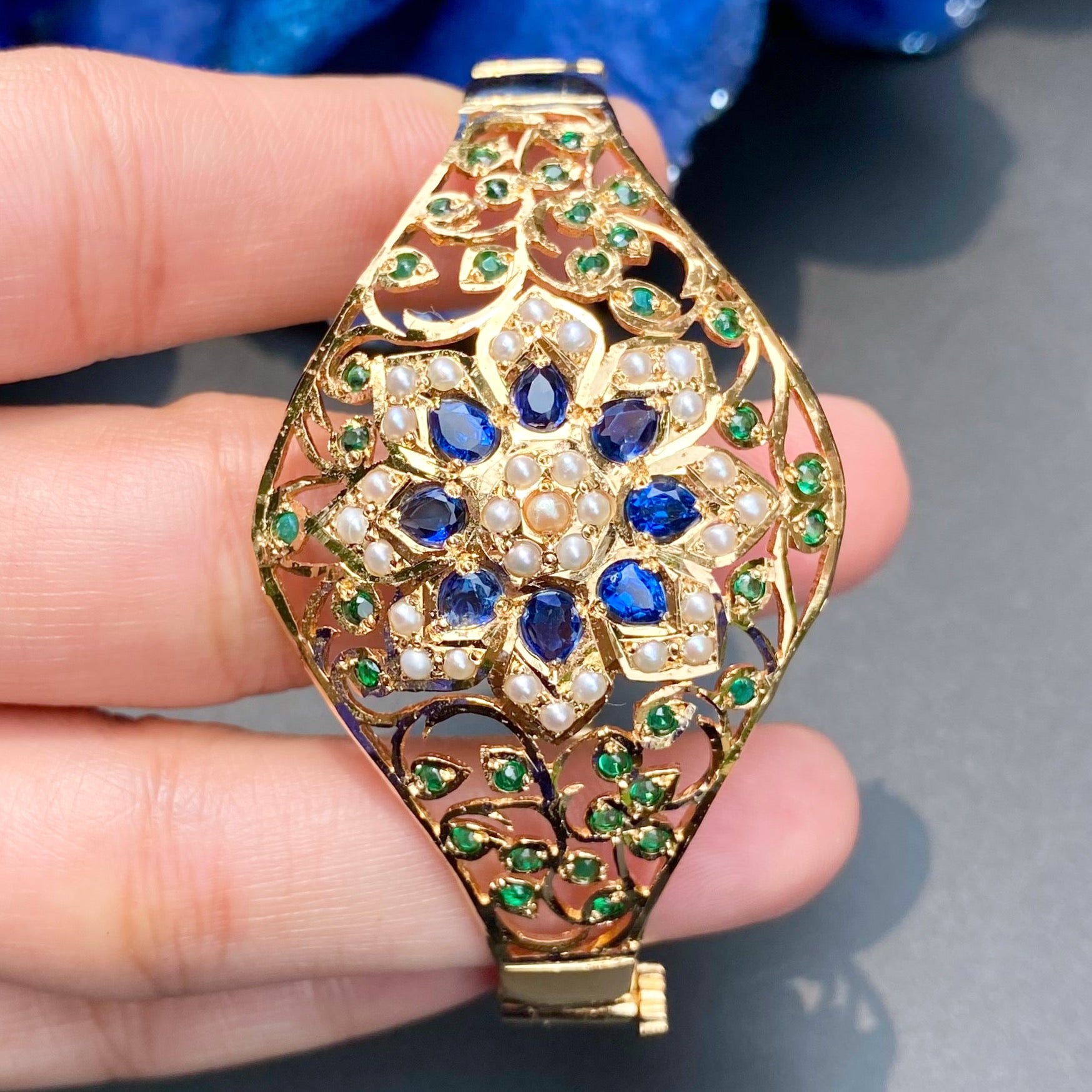 fusion jadau bracelet for women