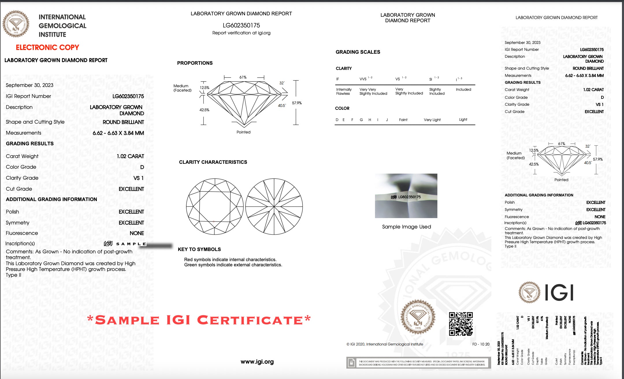 Single Loose Diamond Solitaire | Certified Lab Created Solitaire Diamond